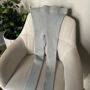 LUNYA Cozy Cotton Silk Ribbed Legging